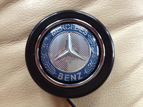 Hupenknopf blau mercedes - hupenknopf, benz