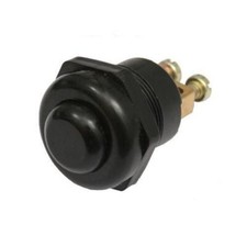 KFZ Drucktaster Schwarz 25A
