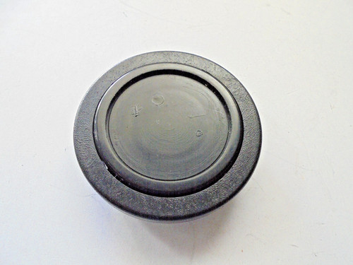 Hupenknopf ohne logo schwarz - ohne,
